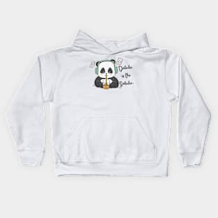 Delulu is the Solulu Panda Kids Hoodie